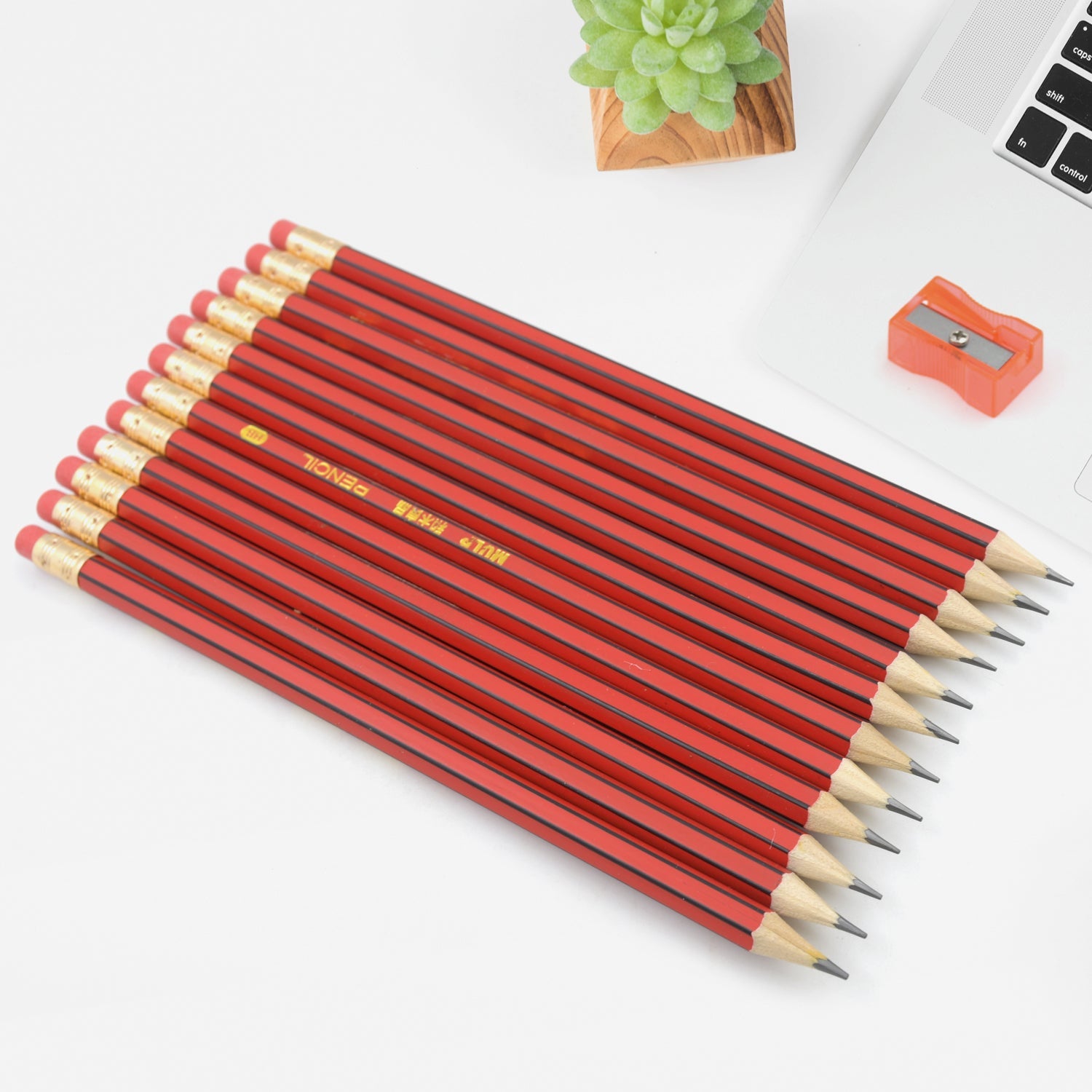 7788 Wooden Pencil Set Multi-Use Wooden Graphite Pencils for Art, School, Office & Gifting - Wood Pencil with Eraser, Sharpener (13 Pc Set) 7788 Wooden Pencil Set Multi-Use Wooden Graphite Pencils for Art, School, Office & Gifting - Wood Pencil with Eraser, Sharpener (13 Pc Set)